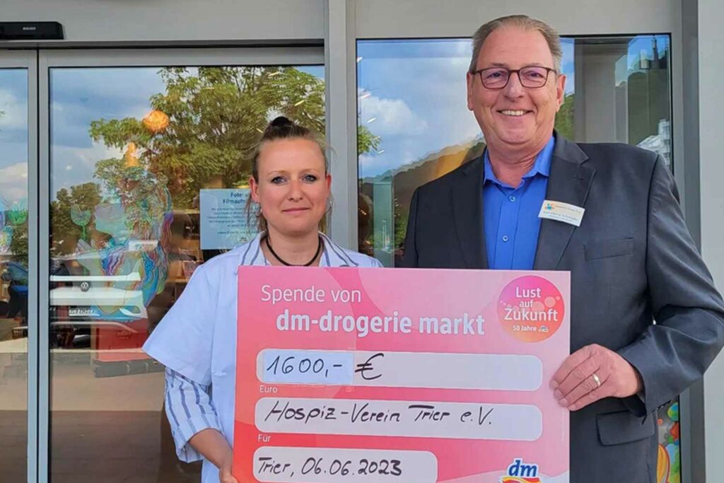 DM Lust auf Zukunft Spendenaktion