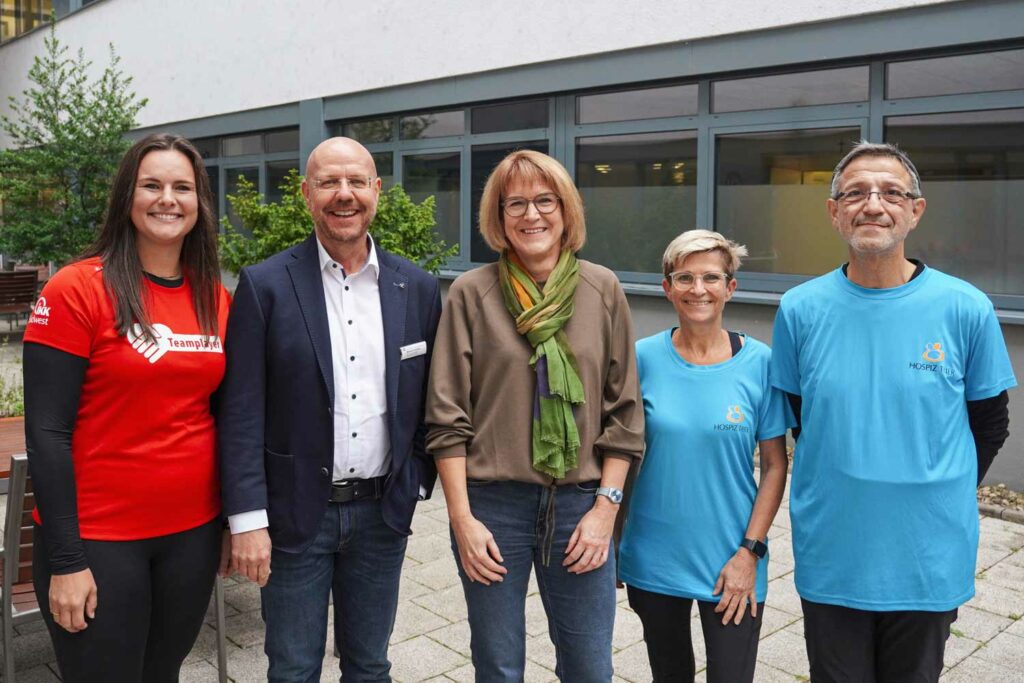 Das Team Hospiz Trier und Team Mutterhaus Vertreter